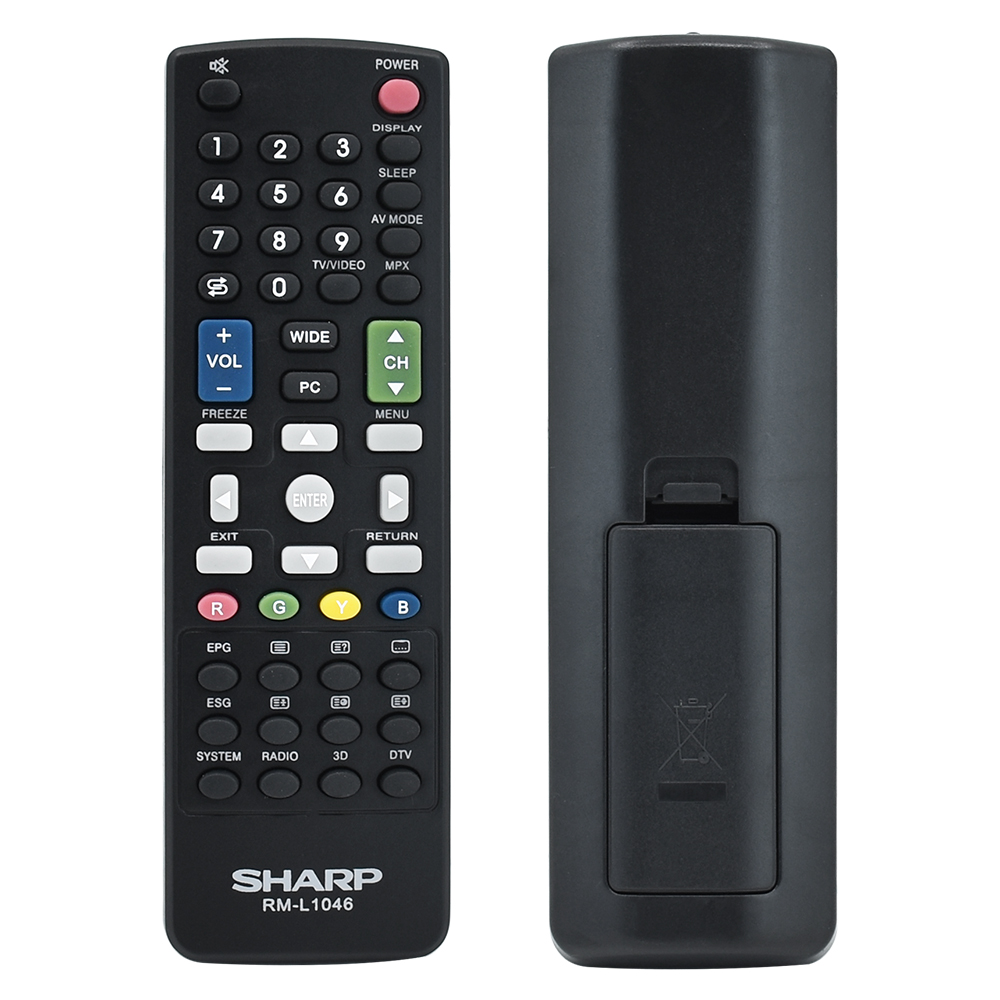 Remote Điều Khiển Dùng Cho TV LCD, TV LED SHARP RM-L1046