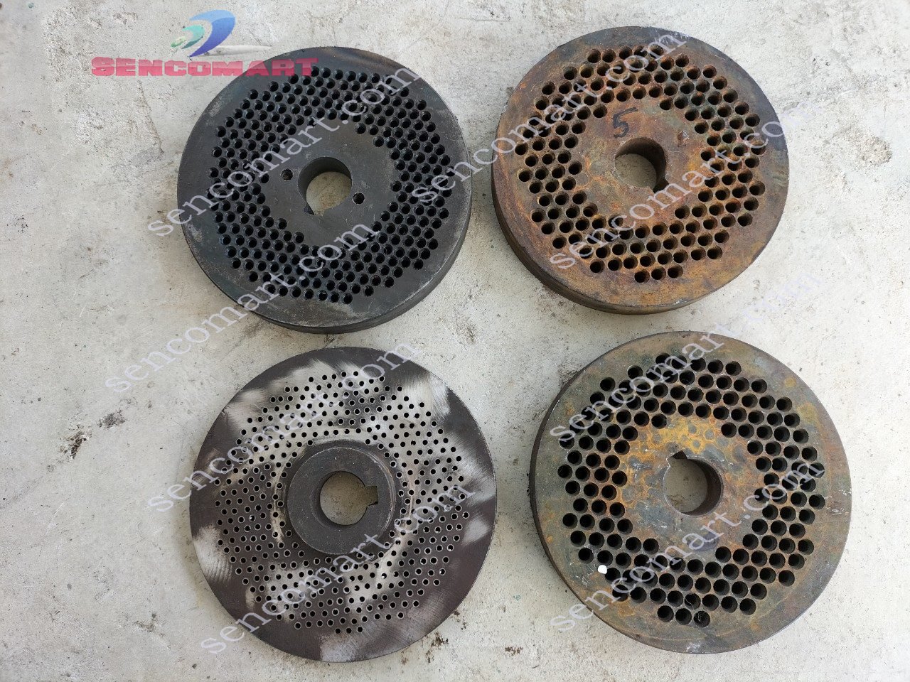 Sàng ép cám viên máy S160 từ 1,5ly đến 6ly