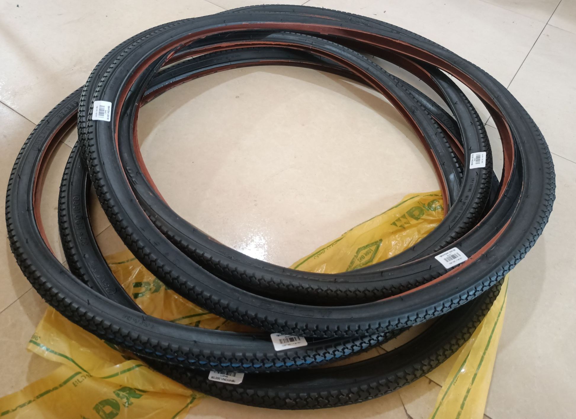 Săm lốp xe đạp 590/ 660 ( 26 x 1. 3/8 )