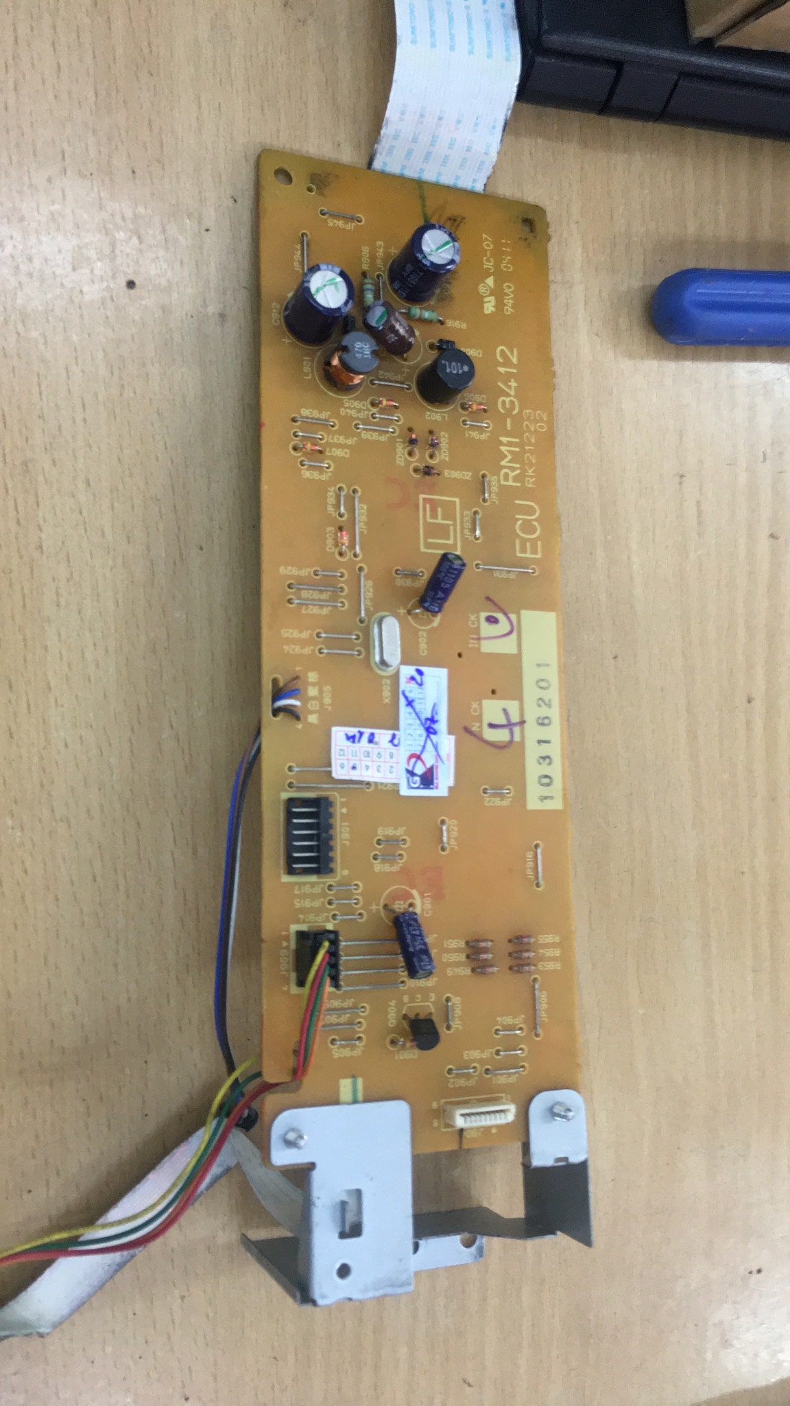 Canon 2900 mạch điều khiển Laser ECU tháo máy