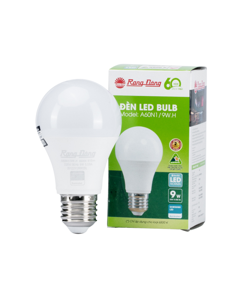 Bóng Đèn Led Rạng Đông 3W,5W,7W,9W,12W,15W,20W,30W, Led Bulb Tròn, Ánh Sáng Trắng, Tiết Kiệm Điện, Siêu Sáng, Đuôi E27