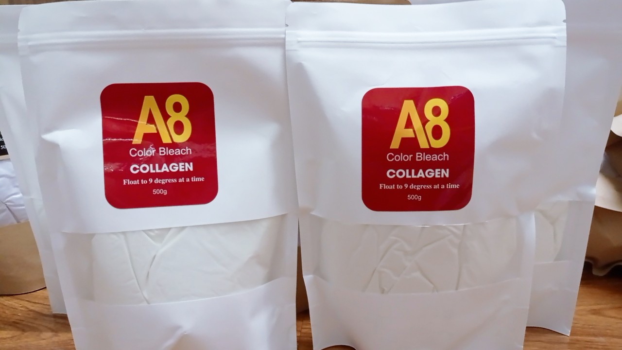 Bột tẩy tóc cao cấp A8 collagen hàng chuẩn công ty