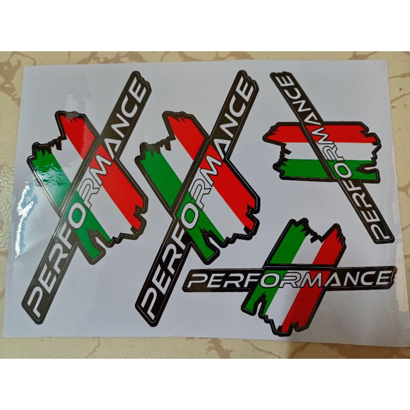 Bộ tem dán xe Performance New hàng nhập Thái Lan