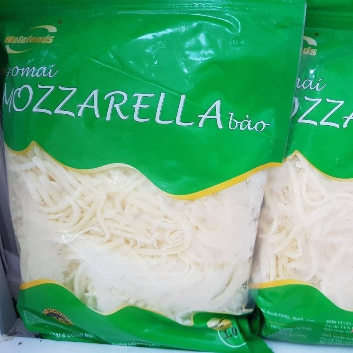 Phô mai bào mozarella