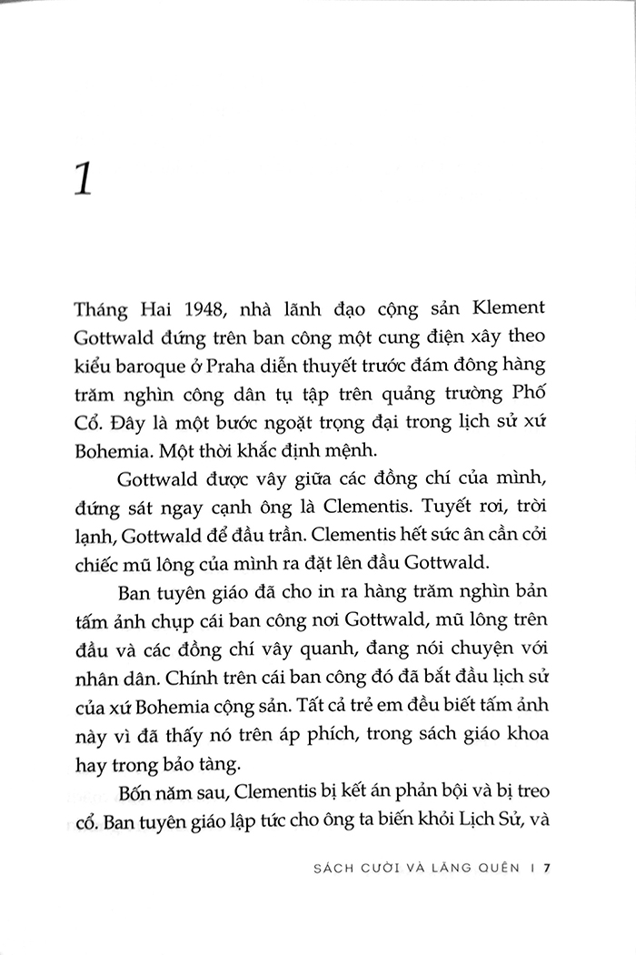 Tiểu thuyết - Sách Cười và Lãng Quên - Tác giả Milan Kundera