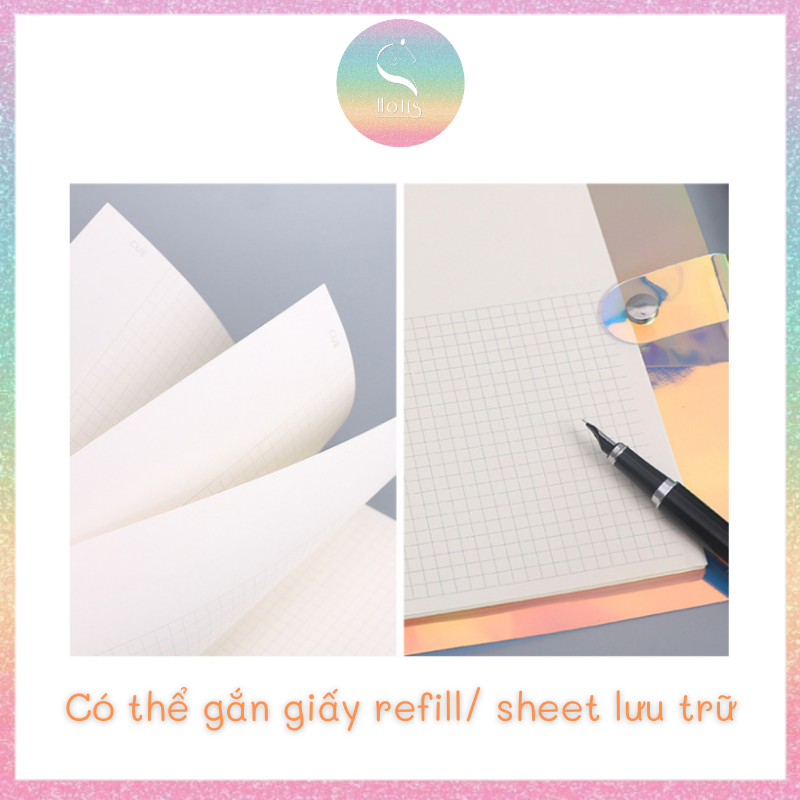 [HOTIS] Binder - Sổ còng dẻo, bìa còng dẻo  - A7/ A6/ A5 (Không kèm giấy)