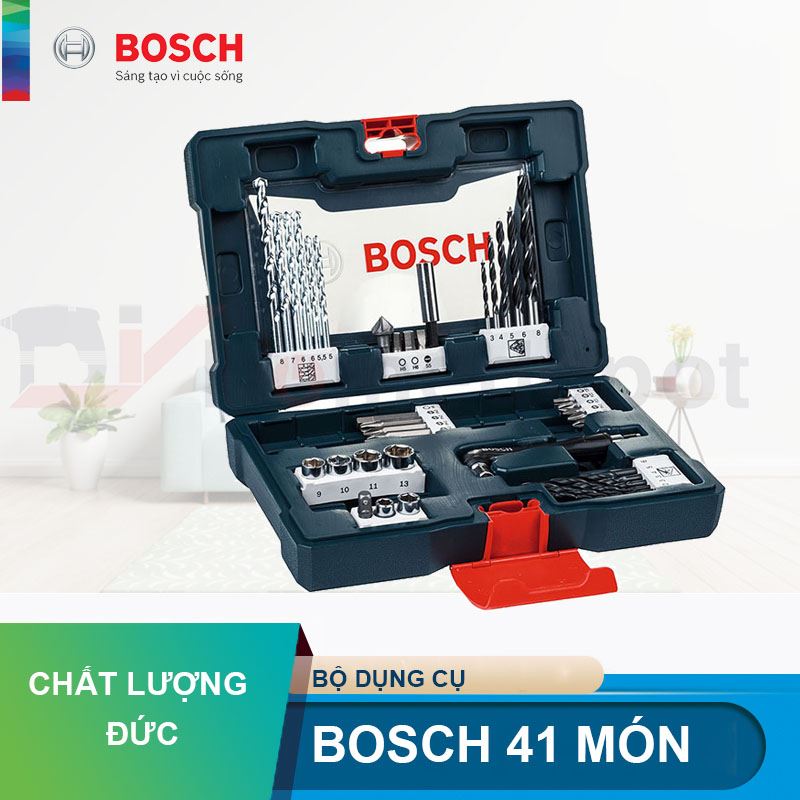 Bộ dụng cụ Bosch 41 món 2607017396