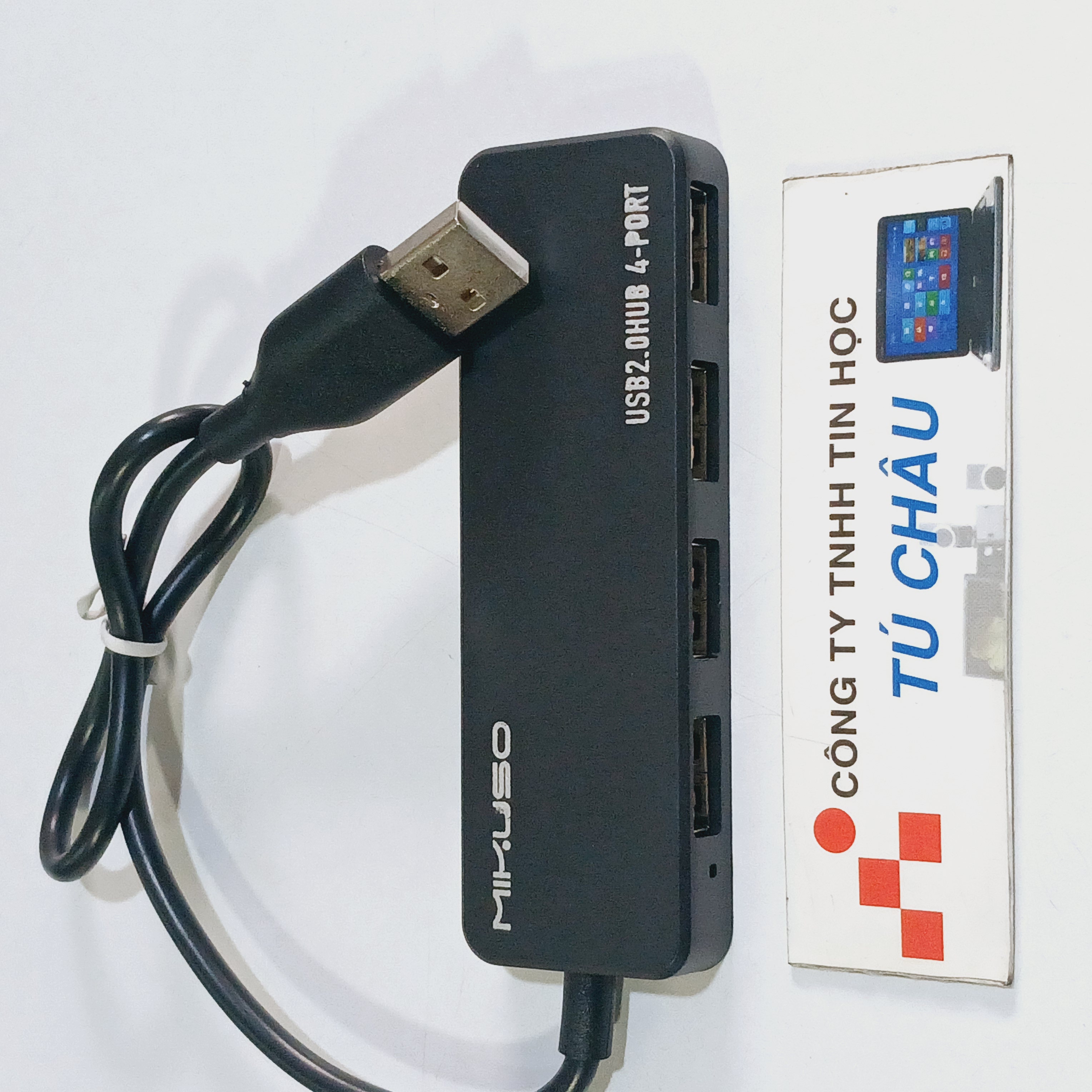 Hub chia USB / Hub USB 2.0 4 Port MIKUSU, cáp dài 30Cm
