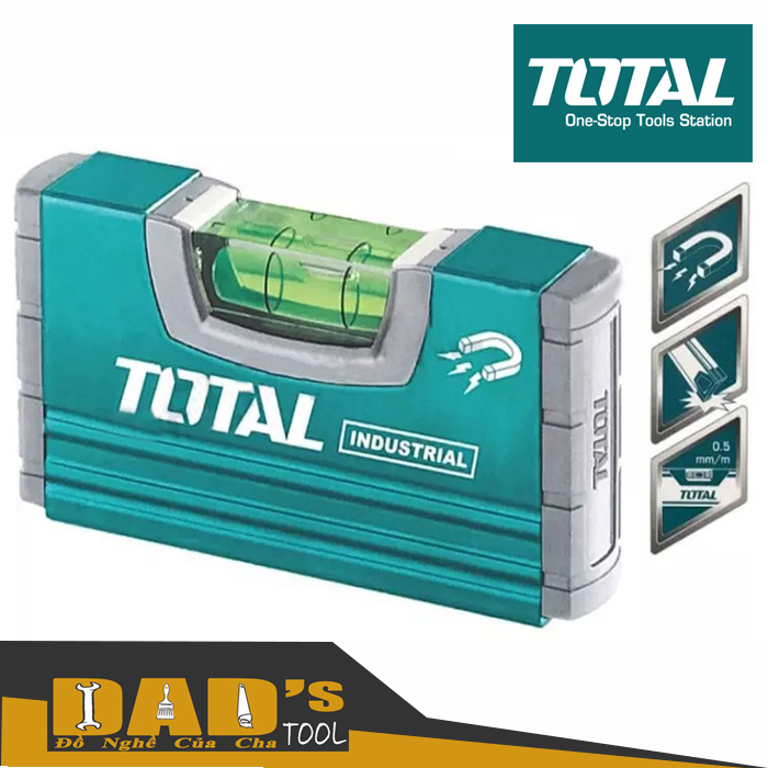 THƯỚC THỦY MINI 10cm CÓ NAM CHÂM TOTAL TMT20105M