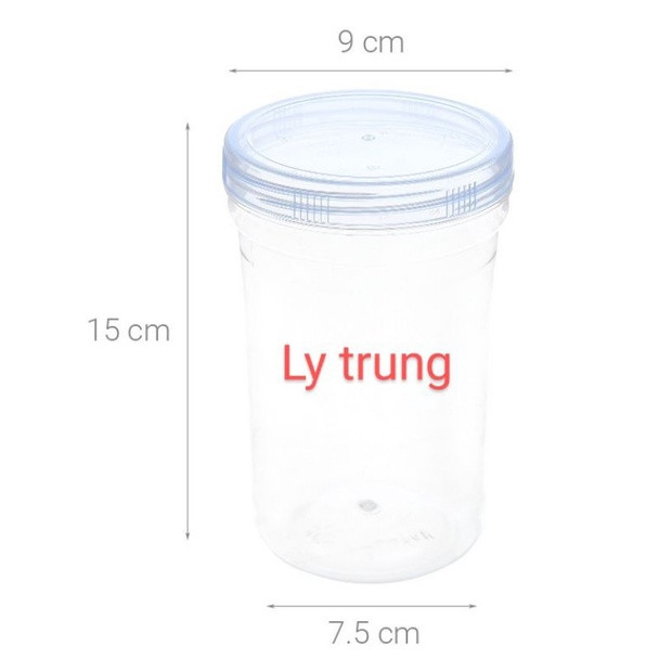 Hủ ly nhựa Duy Tân nhiều size