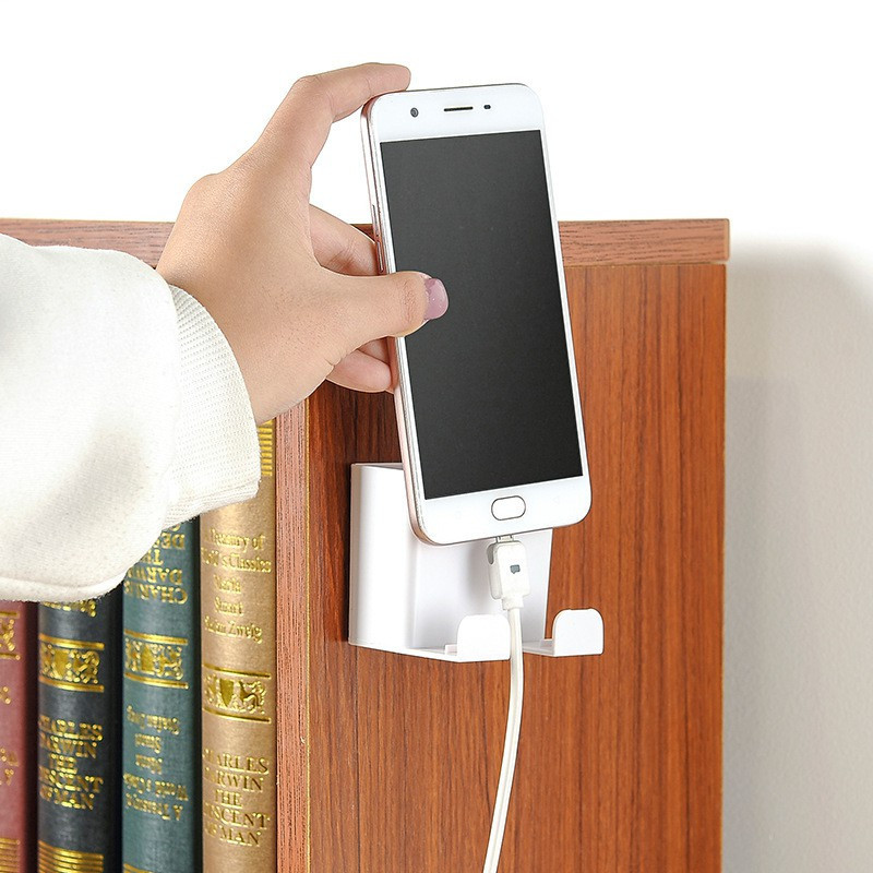 [HCM]Kệ để remote kiêm giá đỡ điện thoại dán tường