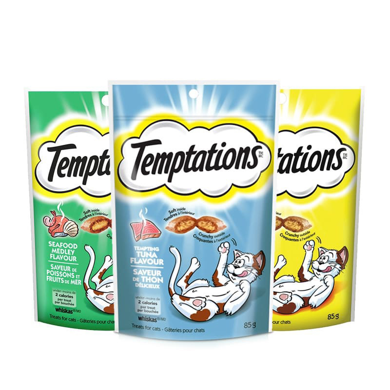 Bánh Thưởng Cho Mèo Temptations Tasty