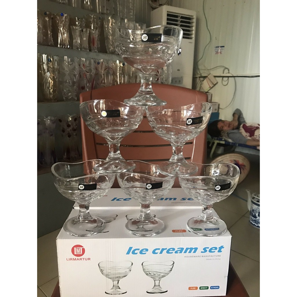Ly kem thủy tinh cao cấp 145ml