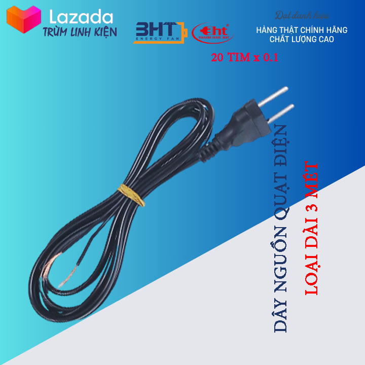 10 Dây nguồn quạt điện
