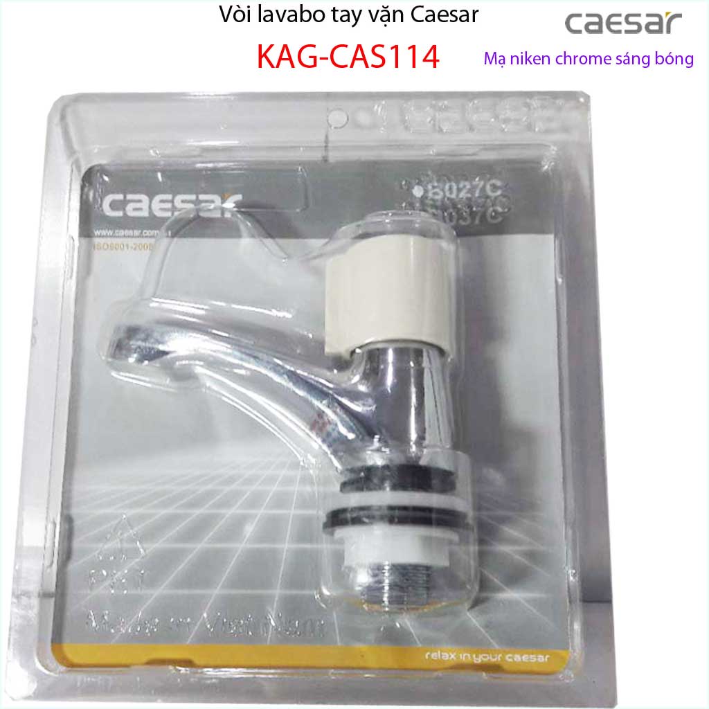 [HCM]Vòi lạnh lavabo Caesar KAG-CAS114 vòi lavabo lạnh vòi chậu rửa mặt cao cấp nước mạnh sử dụng tốt