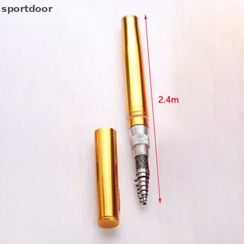 Cần Câu Cá Mini Hình Cây Bút Gấp Gọn Bỏ Túi
