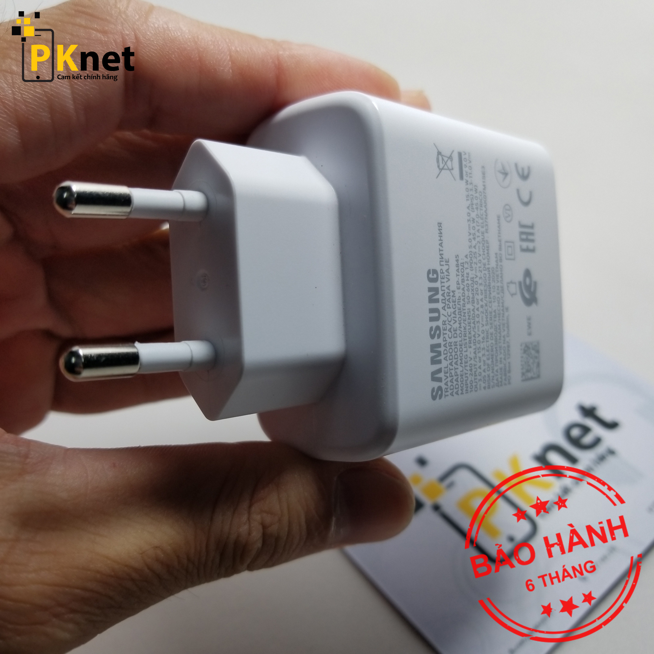 Củ sạc siêu nhanh Samsung 45W chính hãng dành cho Note10 plus/S20/Note20