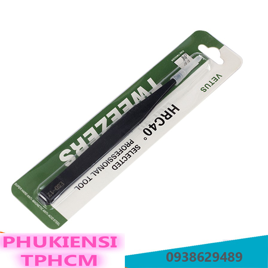 Bộ 2 Nhíp Gắp Linh Kiện Điện Tử Gooi ( 1 Cong - 1 Thẳng )
