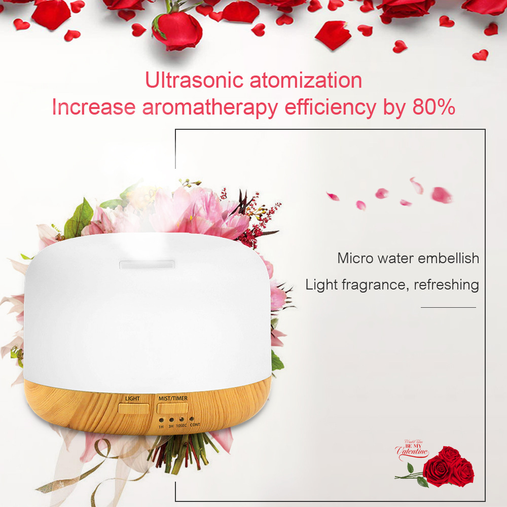Máy Xông Tinh dầu cao cấp AROMA vân gỗ