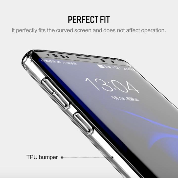 SAMSUNG ỐP LƯNG GALAXY S9 PLUS SILICON TRONG SUỐT Bảo vệ khỏi rơi rớt và trầy xước