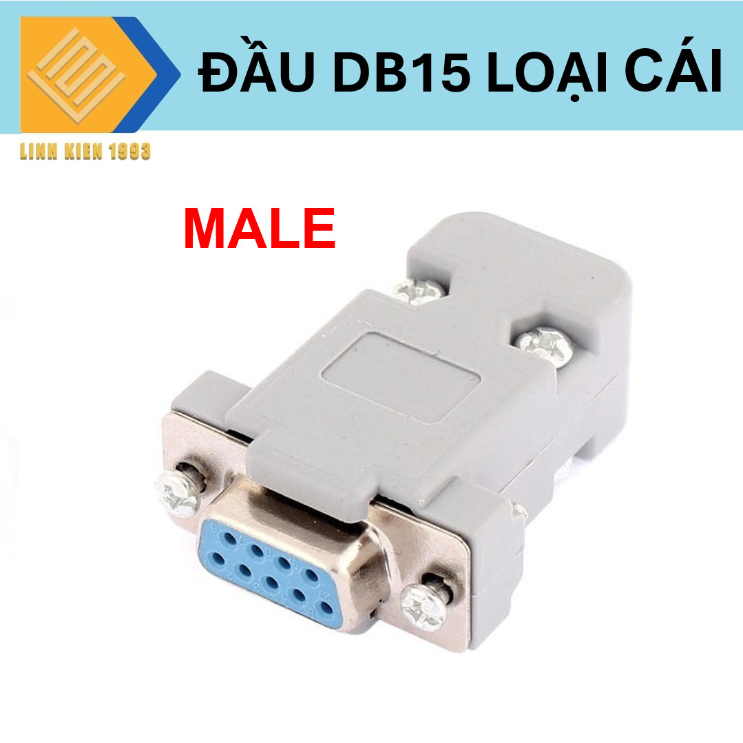 Đầu db9 rs232 loại cái có vỏ