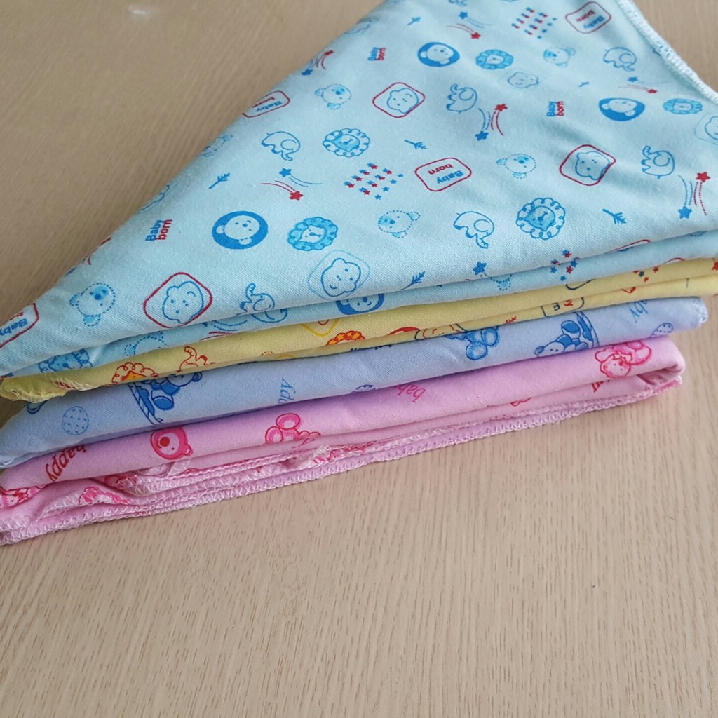 Combo 10 Tã chéo Cotton Cho Bé Sơ Sinh
