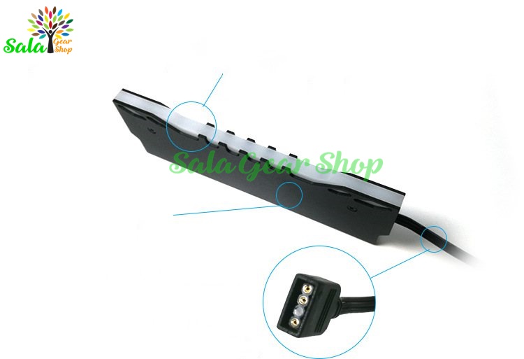 [HCM]Tản nhiệt Ram Led  ARGB Sync Main 5v 3Pin (1 Thanh)
