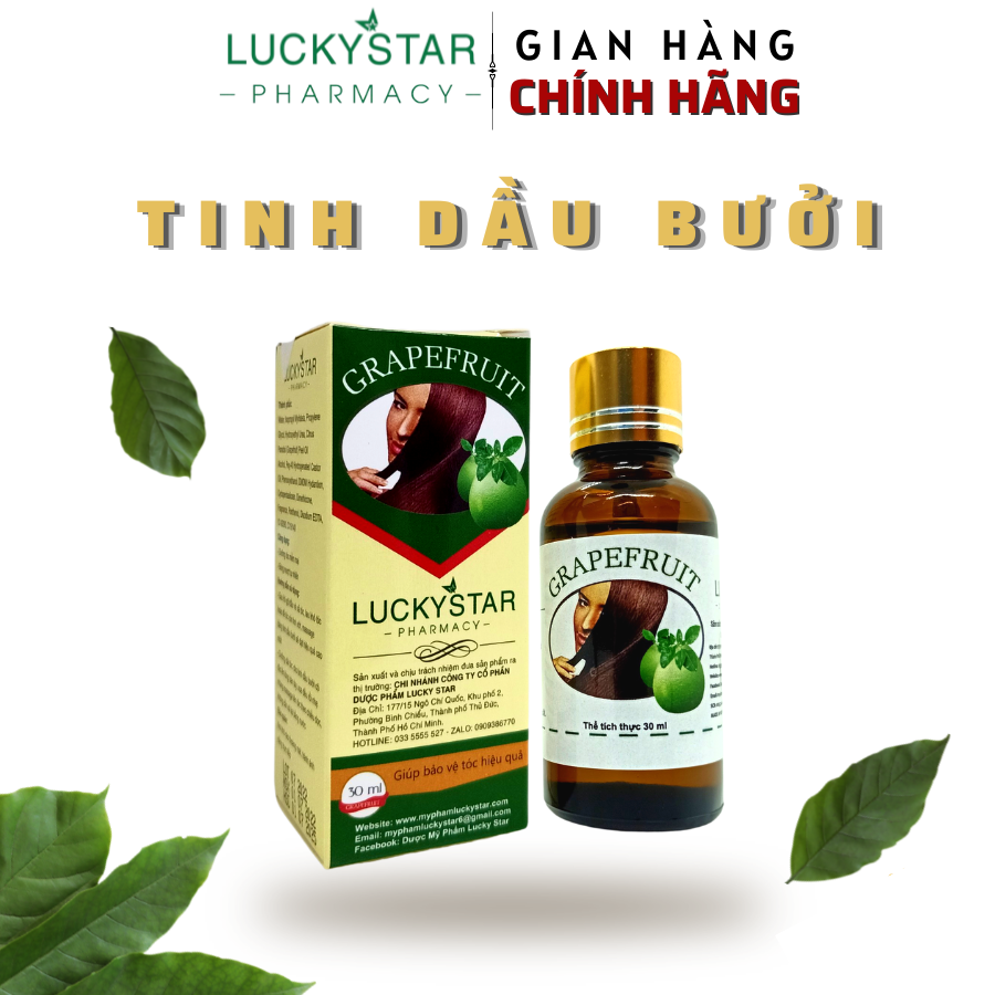 Tinh Dầu Bưởi Lucky Star 30ml