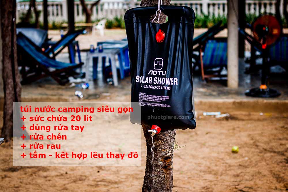 [HCM]Túi chứa nước camping siêu gọn 20 lít