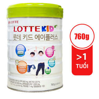 Sữa Lotte Kid A+ 760g (Trên 1 tuổi) thumbnail