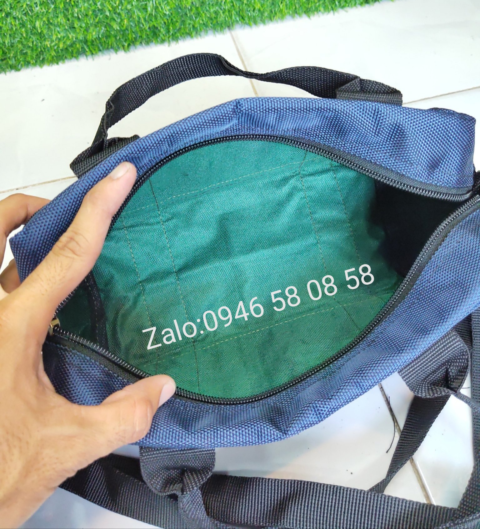 Túi đựng đồ nghề Mini-Blue03 hàng dầy cao cấp