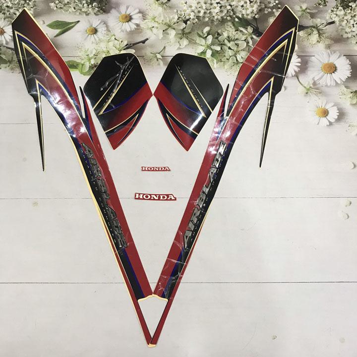 Tem 3 lớp Airblade đời 2008 - 2009 Việt Nam - màu Đỏ