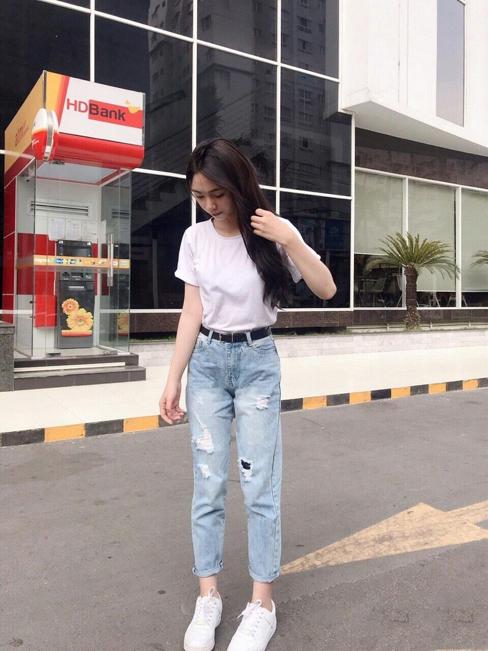 Quần jean nữ dáng baggy ms2 10