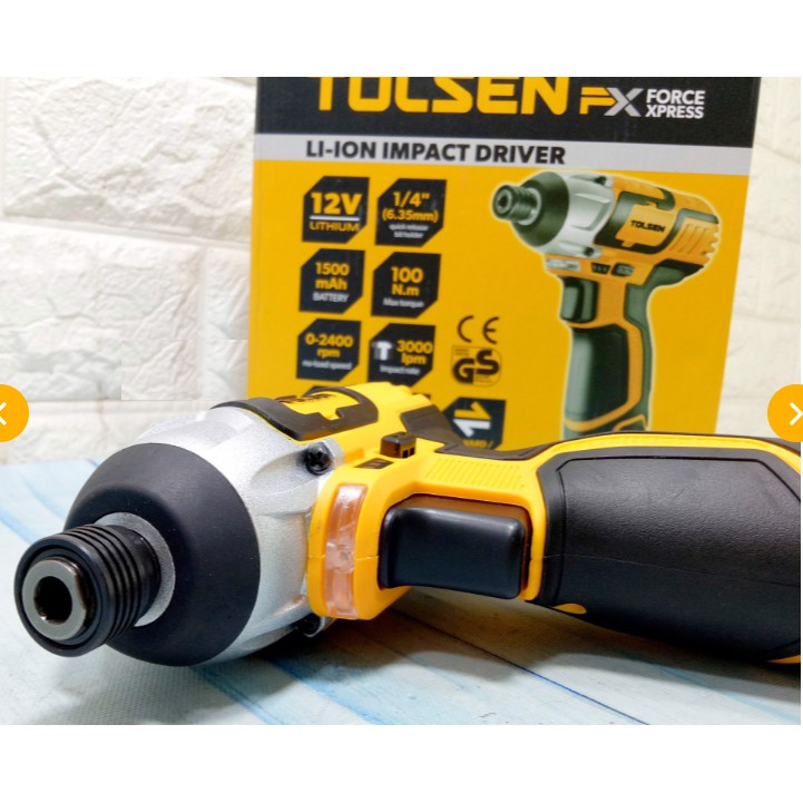 Máy vặn vít pin 12V Tolsen 79025