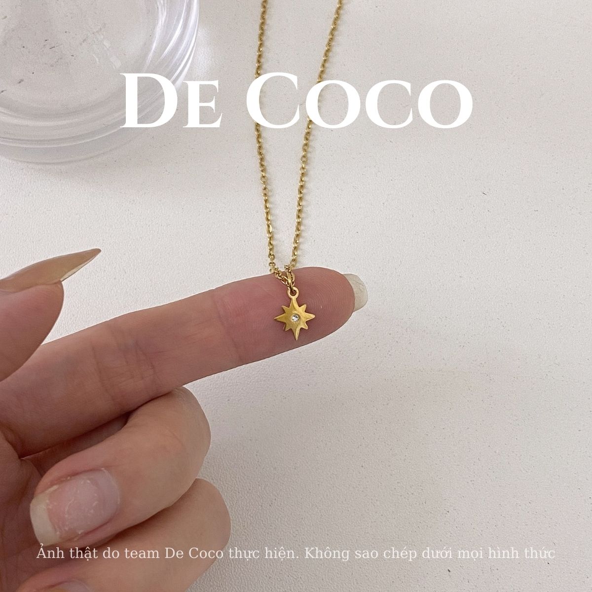 KHÔNG ĐEN GỈ - Vòng cổ, dây chuyền nữ Nova De Coco