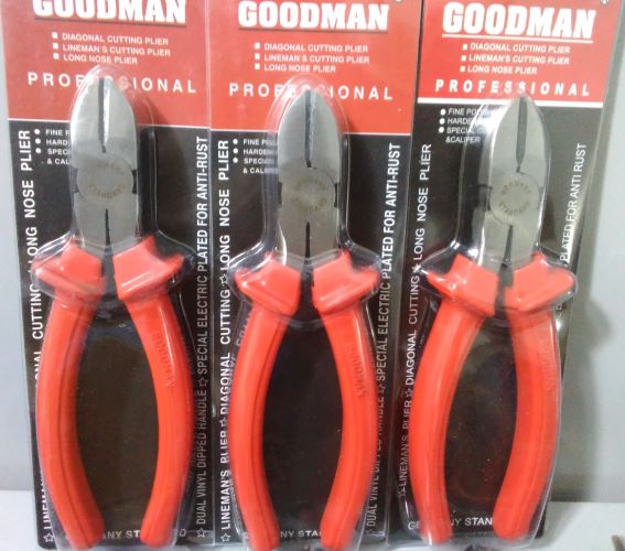 Kìm Goodman 8" Kìm Nhọn-Cắt-Điện Cao Cấp. Kềm GOODMAN Chuẩn Đức Chính Hãng Giá Rẻ Npp.