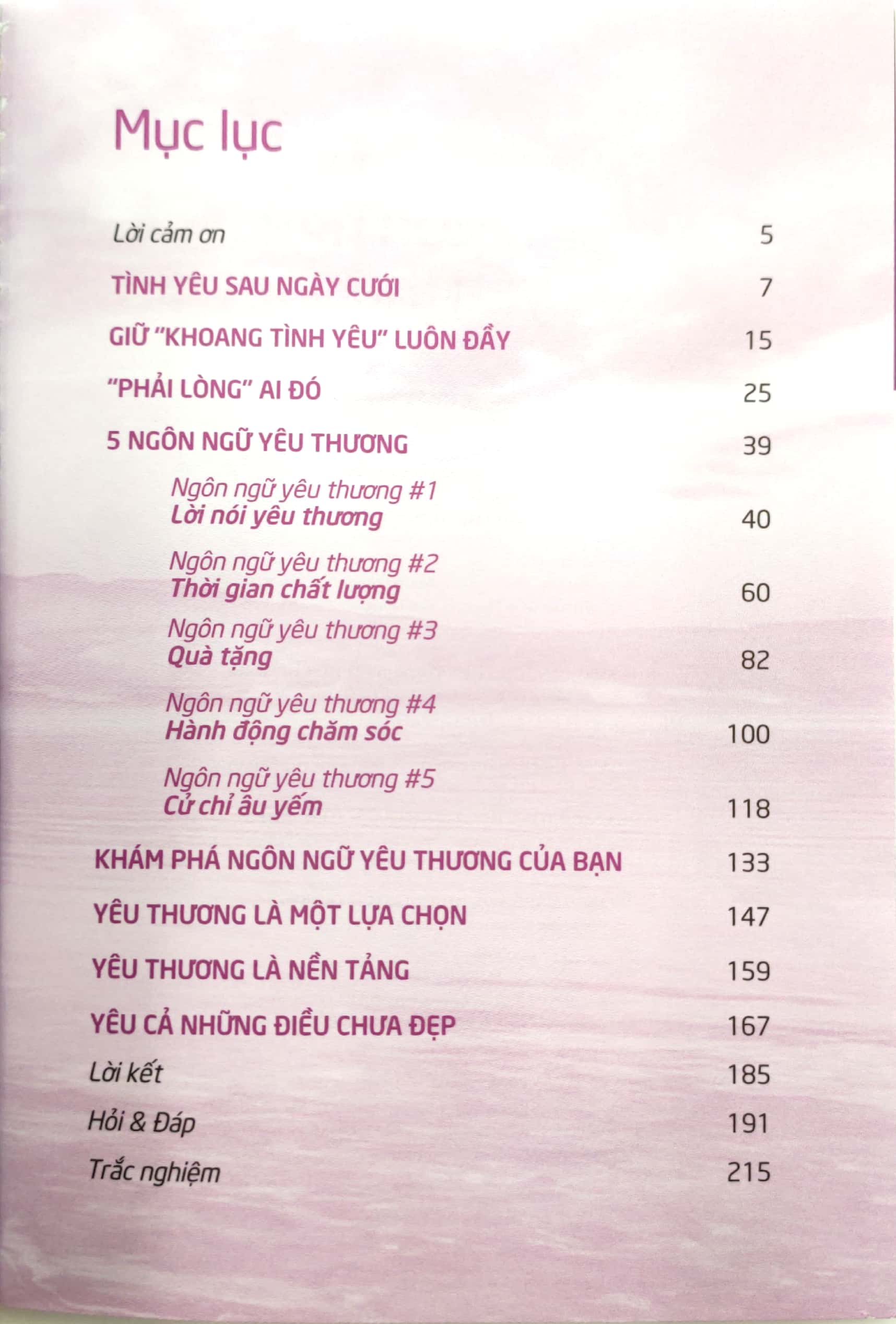 Sách - 5 Ngôn Ngữ Yêu Thương - The Five Love Languages