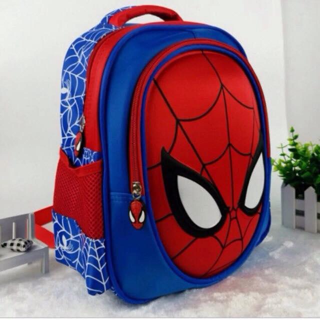Ba lô hình siêu nhân nhện 3D cho bé yêu