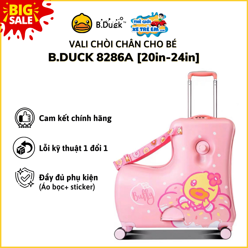 Vali cho bé bản quyền B.Duck 8286A [20in/24in]