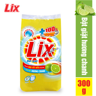Bột Giặt Lix Extra Hương Chanh 300g EC300 thumbnail