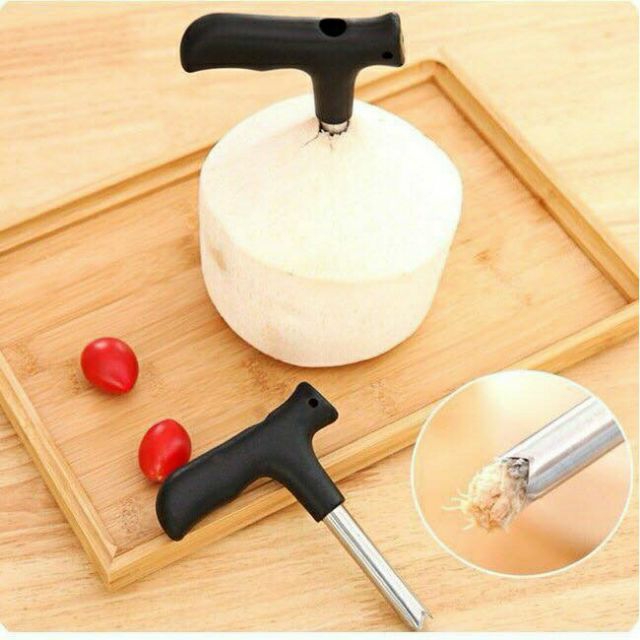 [HCM]Đồ dùng khui dừa bằng thép không gỉ