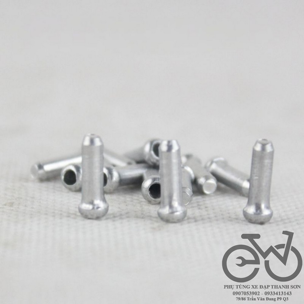 Set 10 đầu bịt dây phanh, dây đề xe đạp