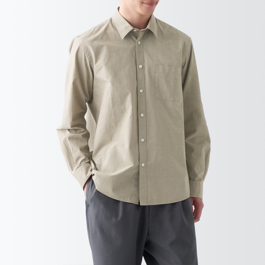Áo Sơ Mi Cotton MUJI