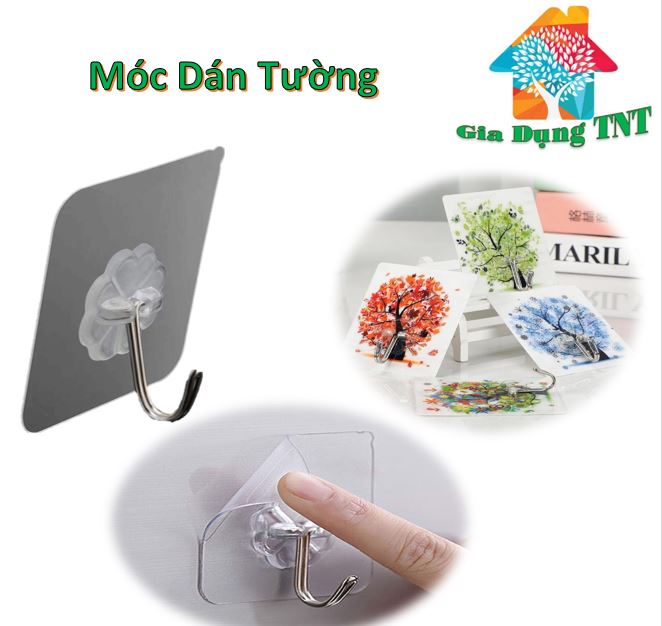 SET 10 CÁI MÓC DÁN TƯỜNG SIÊU CHỊU LỰC