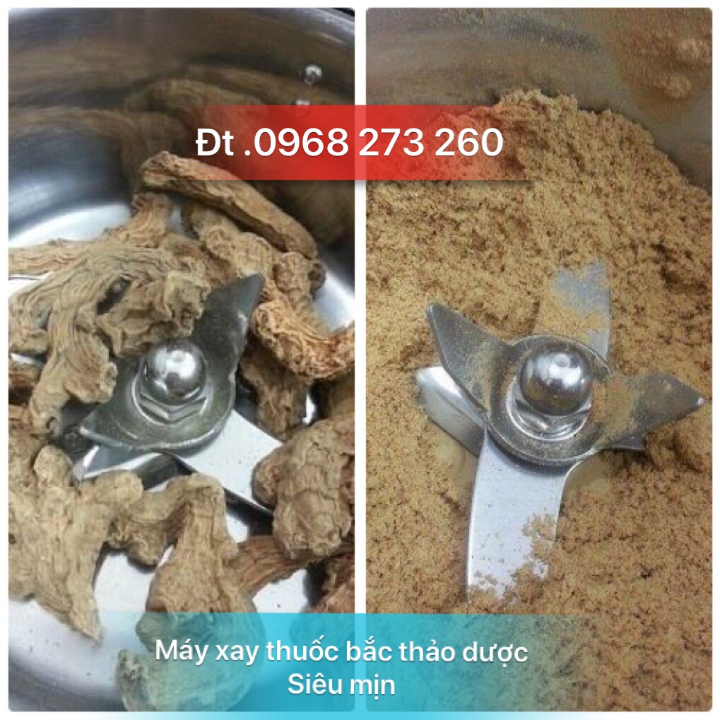 Máy xay đông trùng hạ thảo,máy xay bột mịn 2500G