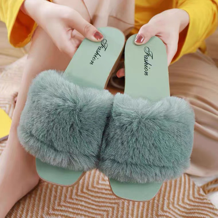 Dép lông nữ mẫu mới hot trend 2021