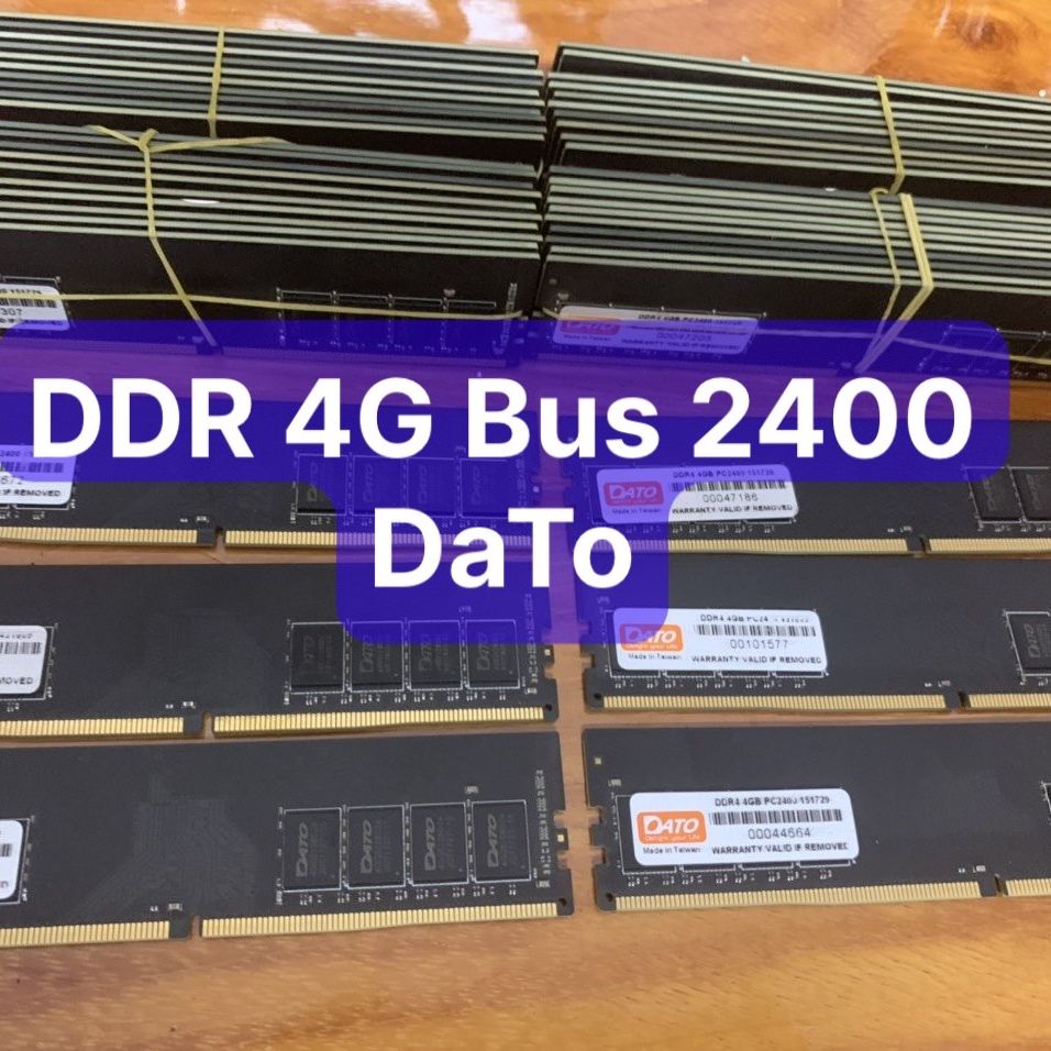 Ram 4G PC - DDR4 - 2400 - Hiệu DATO Chính Hãng - VI TÍNH BẮC HẢI PC