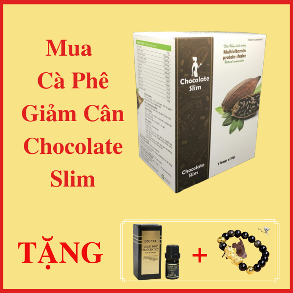 [Hcm]Cà Phê Chocolate Slim Giảm Cân Hộp 10 Gói Cf Này Có...
