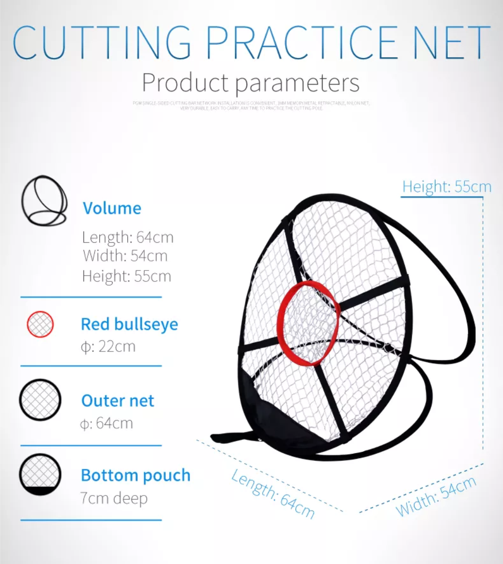 LƯỚI TẬP CHIP GOLF - PGM CUTTING PRACTICE NET - LXW005