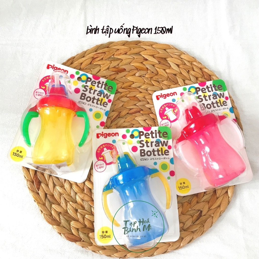 [HCM]Bình tập uống Pigeon 150ml
